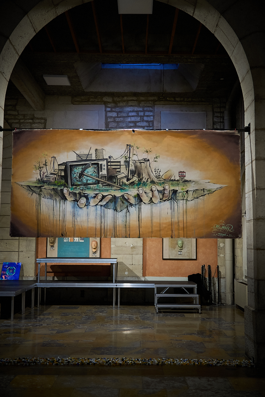 une fresque de Lowick MNR